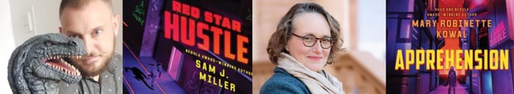 It's alive! Happy book birthday to RED STAR HUSTLE / APPREHENSION.